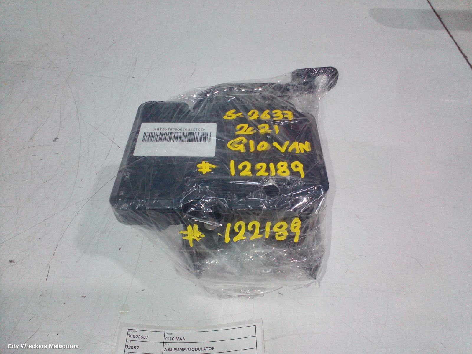 LDV G10 ABS PUMP/MODULATOR, SV7A/SV7C, WAGON/VAN, 04/2015 ONWARDS