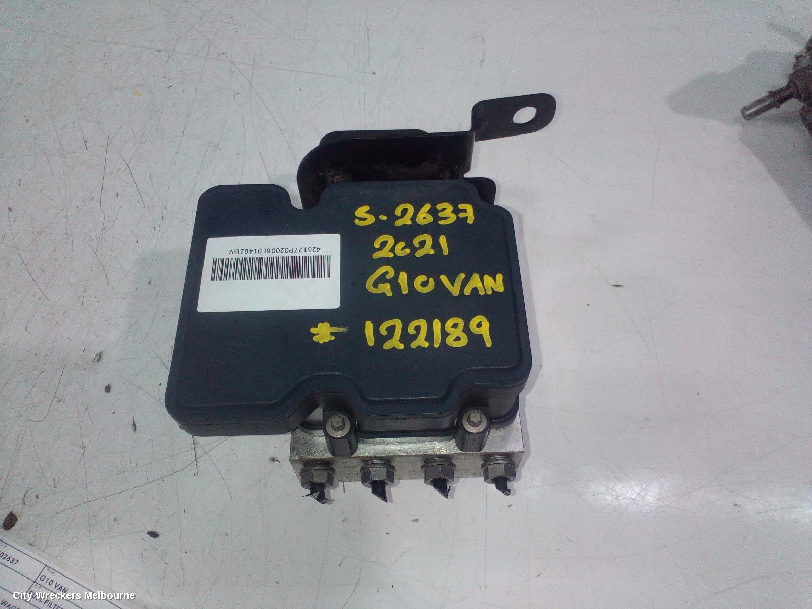 LDV G10 ABS PUMP/MODULATOR, SV7A/SV7C, WAGON/VAN, 04/2015 ONWARDS