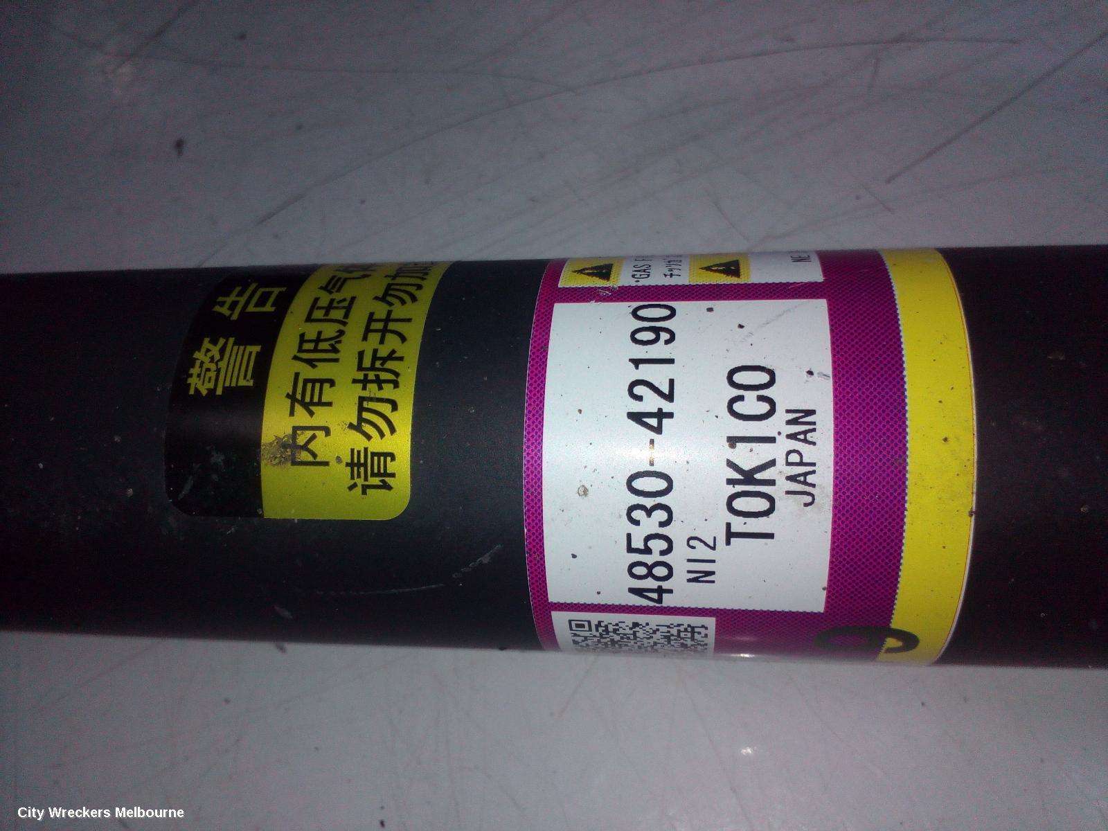TOYOTA RAV4 SHOCK ABSORBER, XA50, REAR (LH SIDE), 11/2018 ONWARDS
