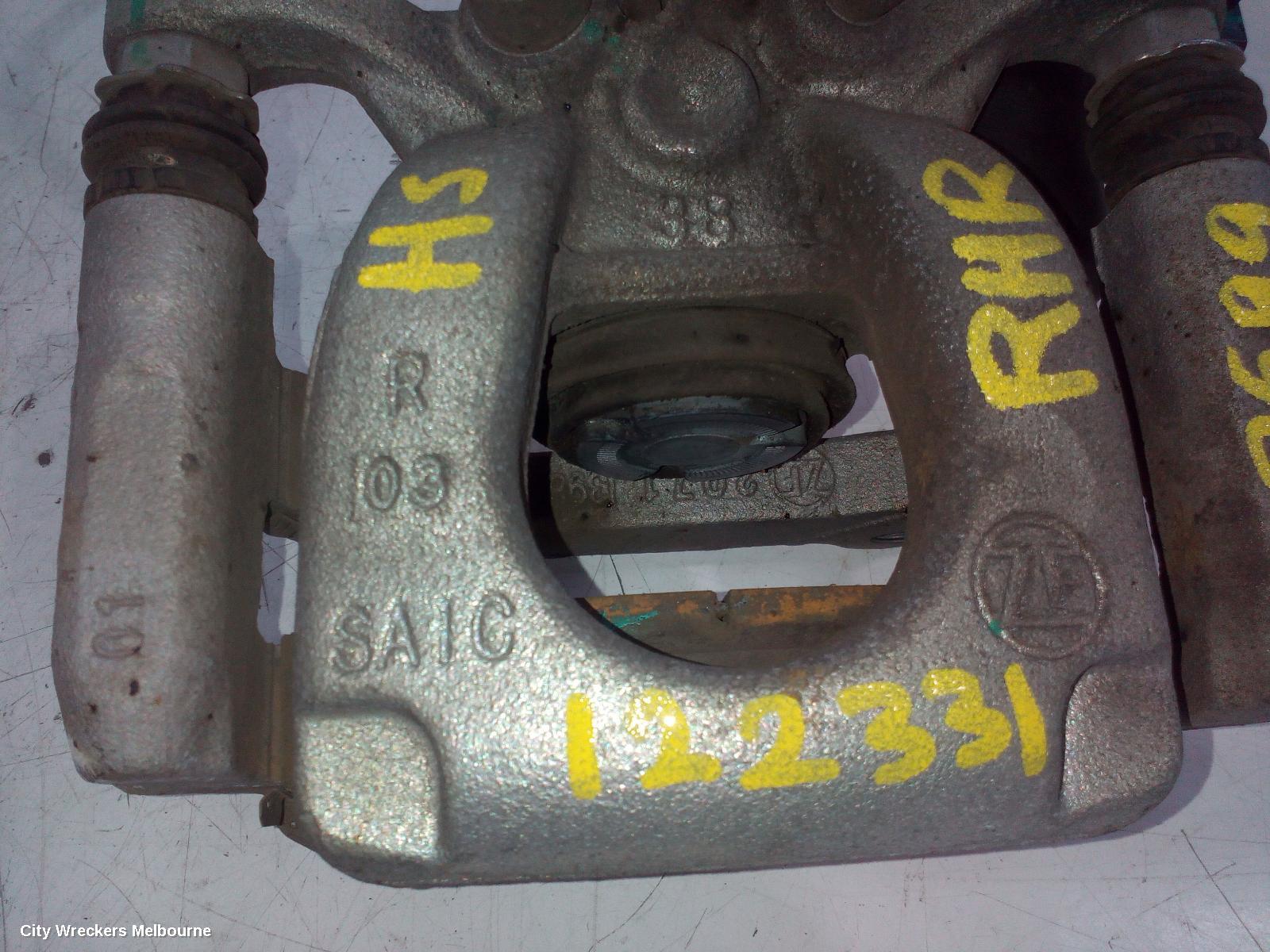MG HS CALIPER, RH REAR, SAS23, 09/2019 ONWARDS
