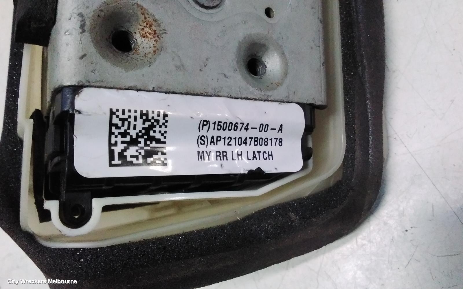 TESLA MODEL 3 DOOR/BOOT/GATE LOCK, LEFT REAR DOOR LOCK, 1ST GEN, 06/2019 - 08/2023