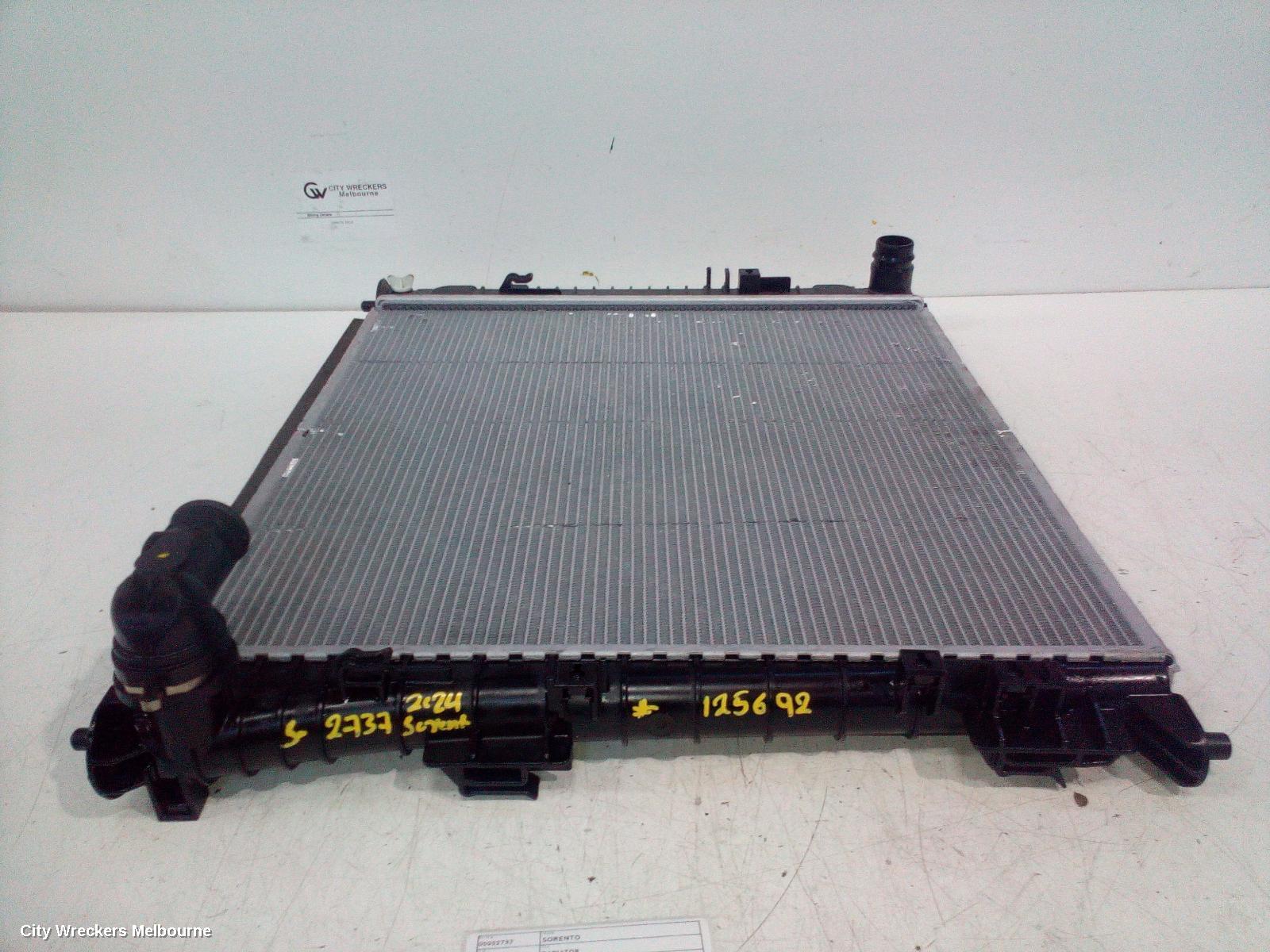 KIA SORENTO RADIATOR, AUTO, 2.2, DIESEL, MQ4, 02/2020 ONWARDS