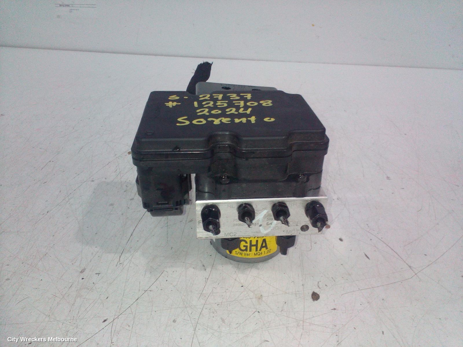 KIA SORENTO ABS PUMP/MODULATOR, MQ4, P/N 58910P2300, 02/2020 ONWARDS