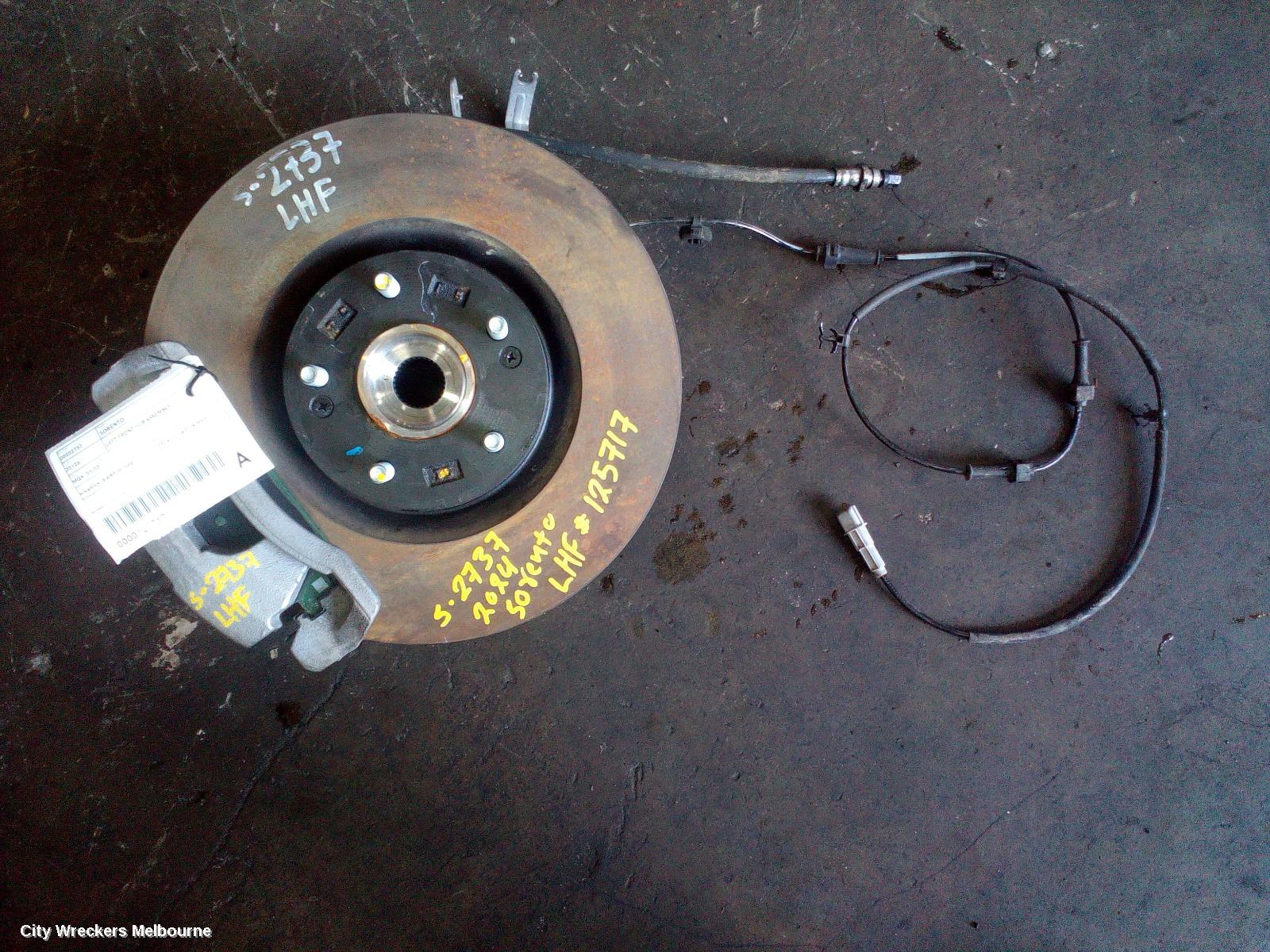 KIA SORENTO LEFT FRONT HUB ASSEMBLY, MQ4, 02/2020 ONWARDS