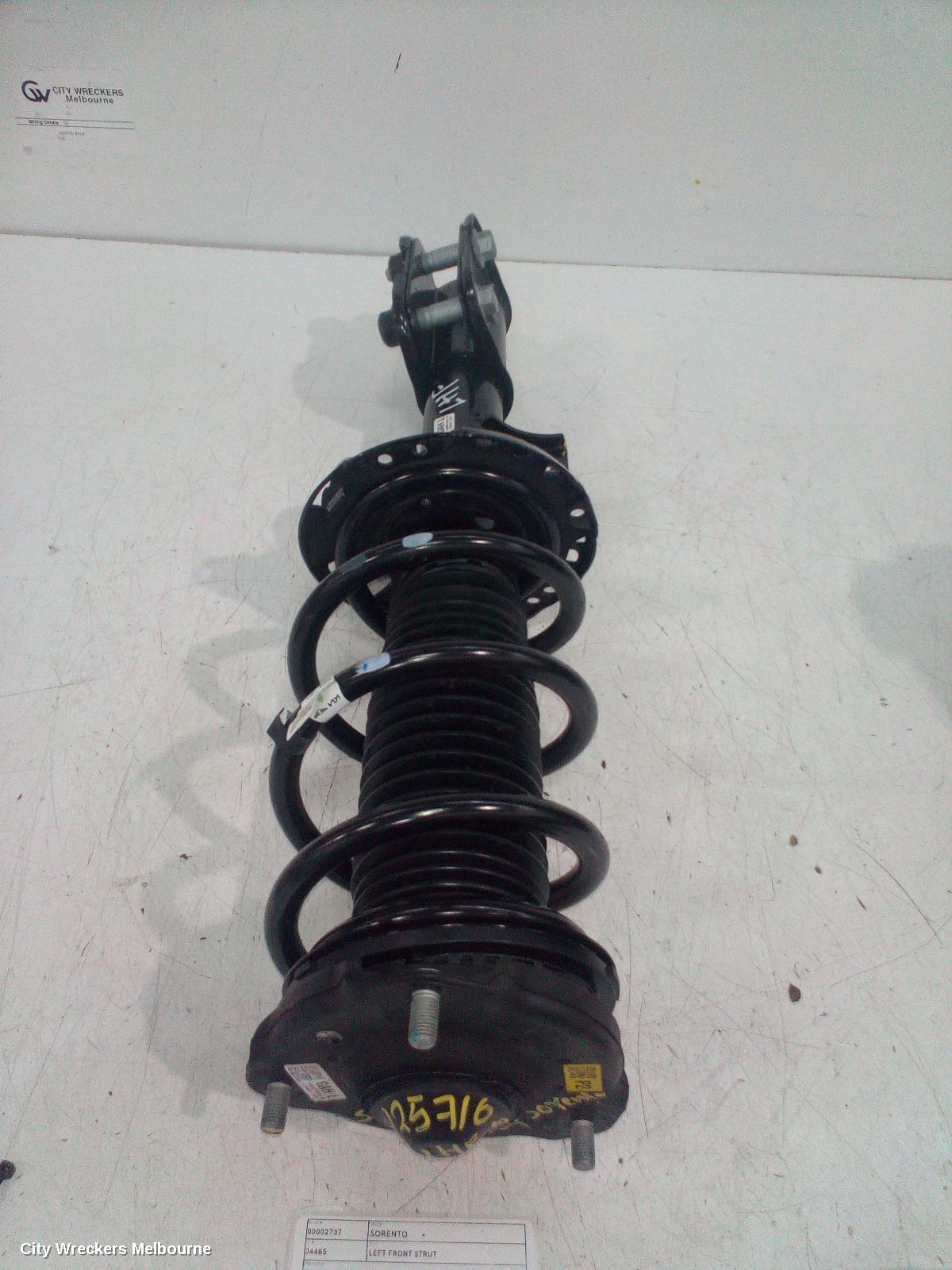 KIA SORENTO LEFT FRONT STRUT, MQ4, NON HYBRID TYPE, 02/2020 ONWARDS