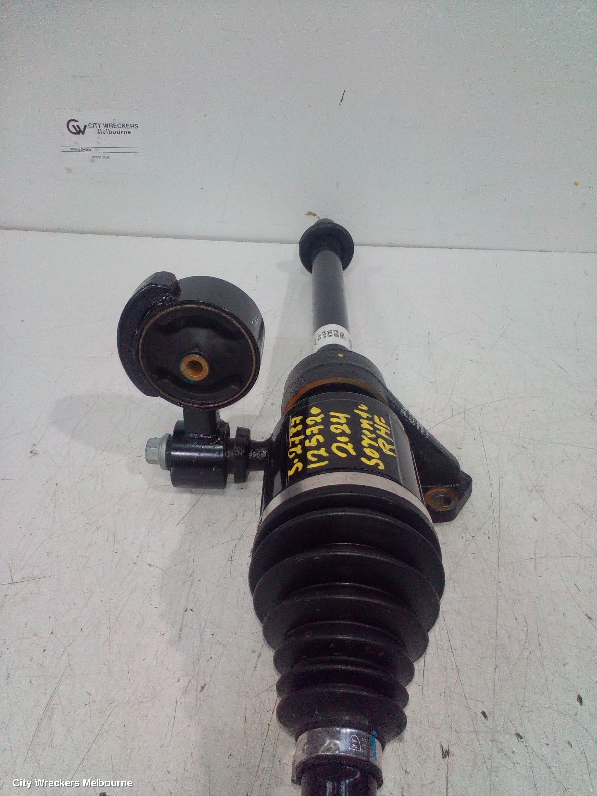 KIA SORENTO RIGHT DRIVESHAFT, MQ4, FRONT, DIESEL, 2.2, 02/2020 ONWARDS