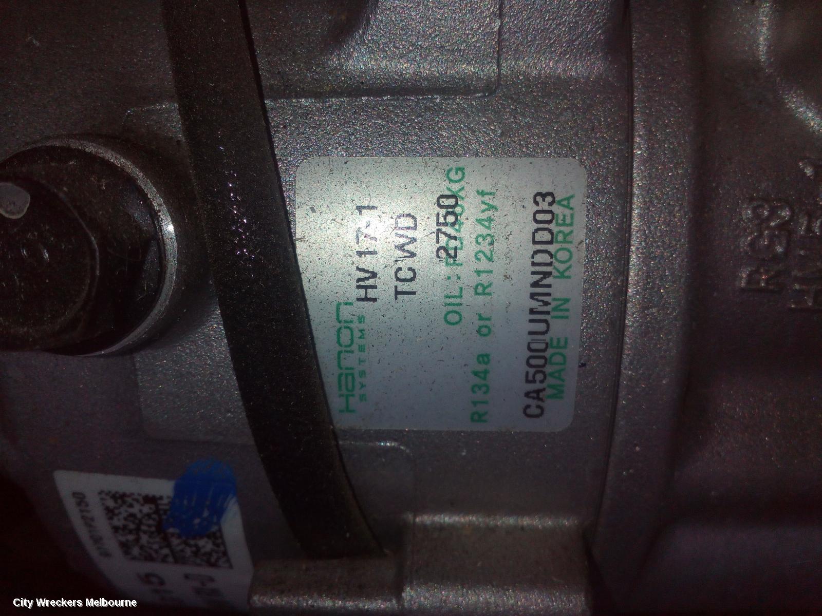 KIA SORENTO A/C COMPRESSOR, MQ4, 2.2, D4HE CODE, DIESEL, 02/2020 ONWARDS