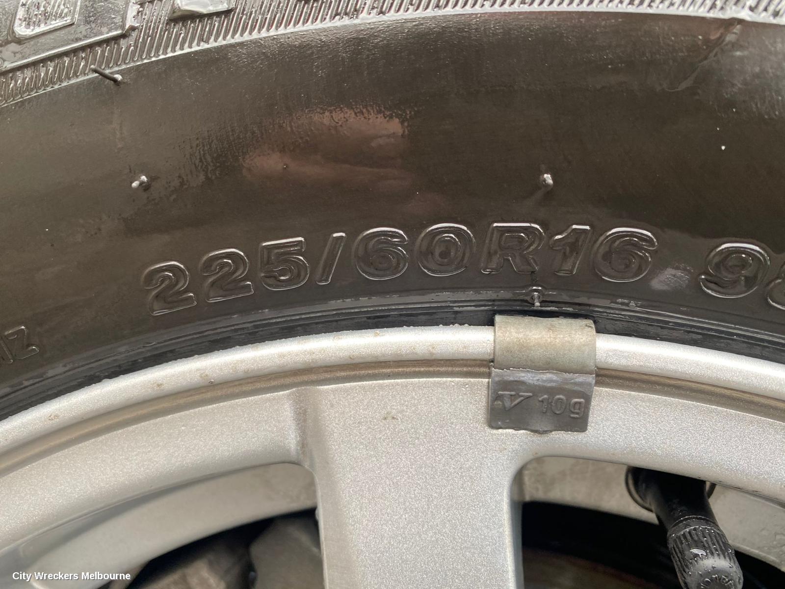 HOLDEN COMMODORE WHEEL MAG, FACTORY, 16X7IN, VF, EVOKE, 05/2013 - 12/2017