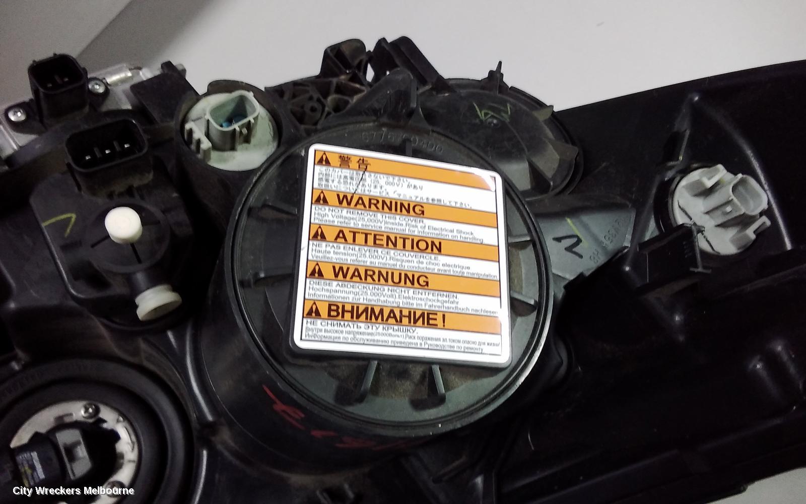 HONDA CRV LEFT HEADLAMP, RM, VTI-L, XENON TYPE, 11/2012 - 10/2014