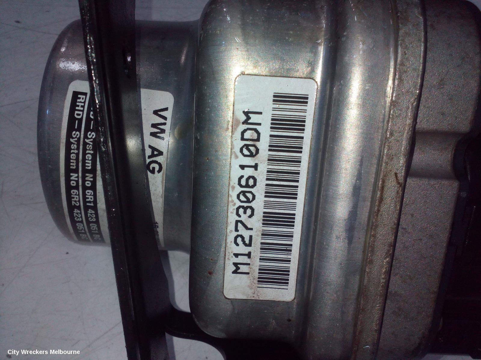 VOLKSWAGEN POLO STEERING PUMP, HYDRAULIC PUMP, PETROL/DIESEL, 6R, 05/2010 - 05/2014