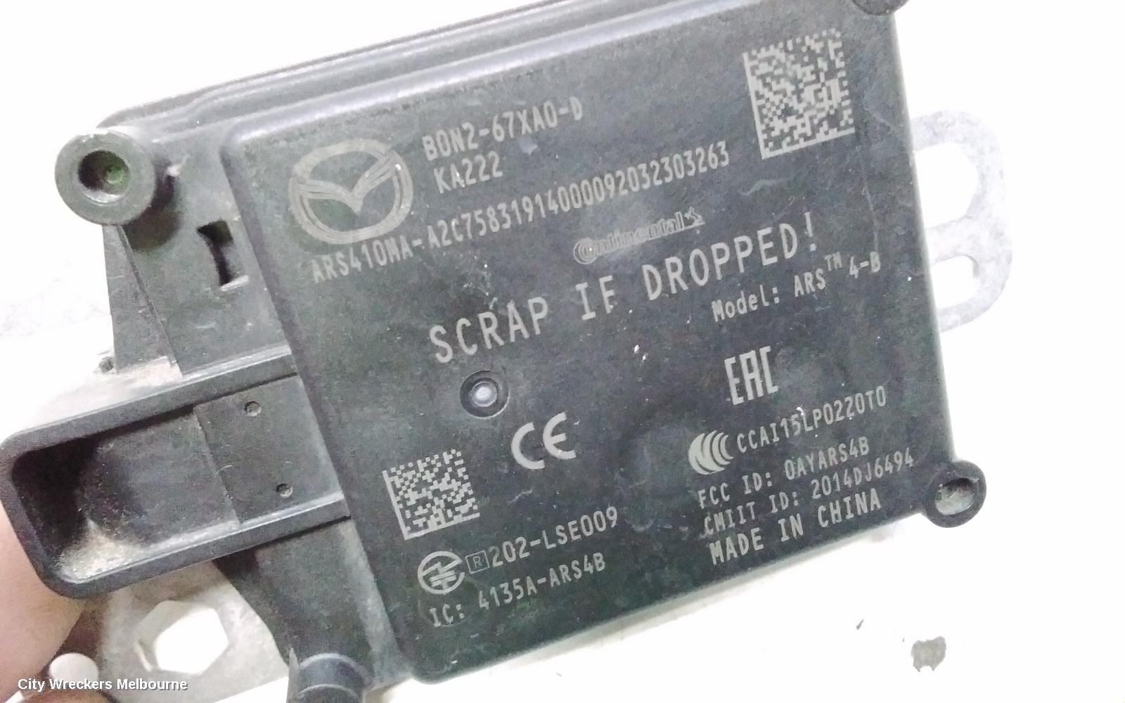 MAZDA 3 REVERSE CAMERA, FRONT RADAR SENSOR, BP, 03/2019 ONWARDS