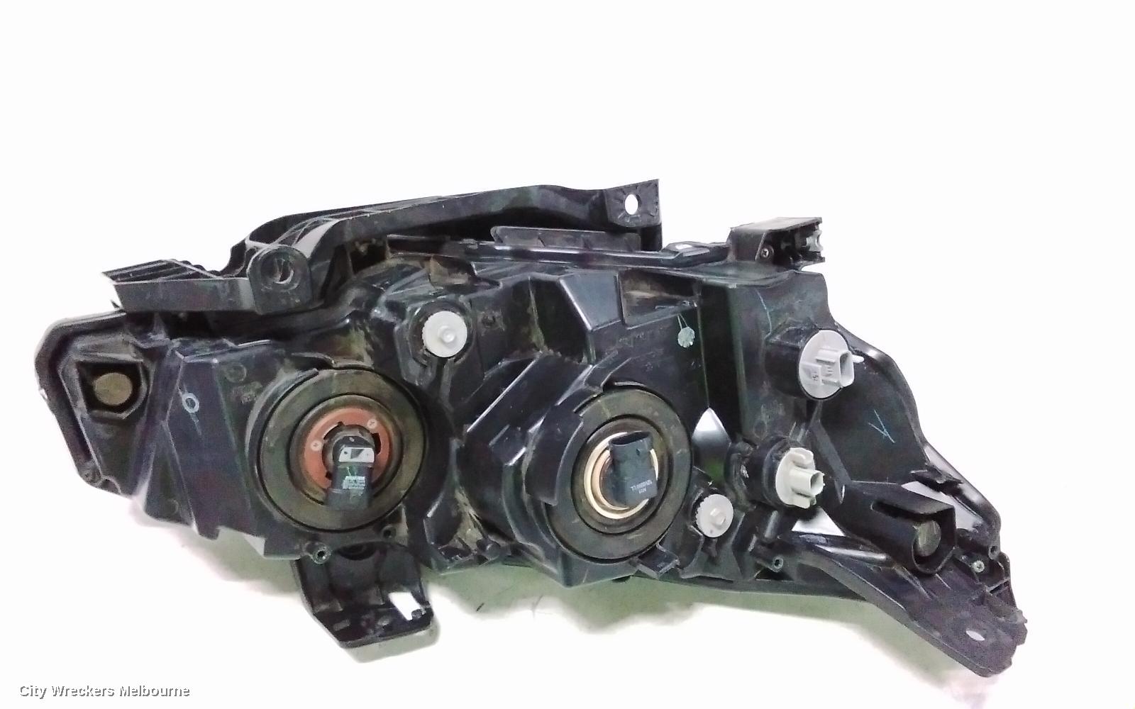 HONDA CIVIC LEFT HEADLAMP, 10TH GEN, HATCH/SEDAN, HALOGEN TYPE, 05/2016 - 08/2021