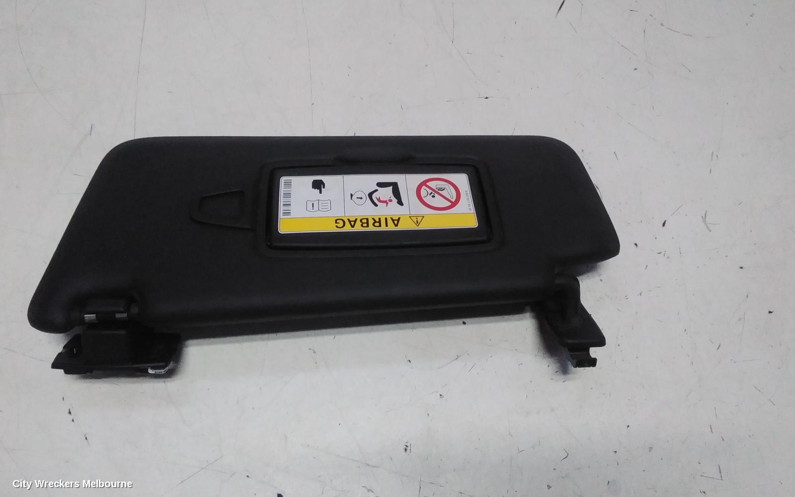 MERCEDES GLE CLASS SUNVISOR, C292/W166, LH SIDE, BLACK, 06/2015 - 04/2019
