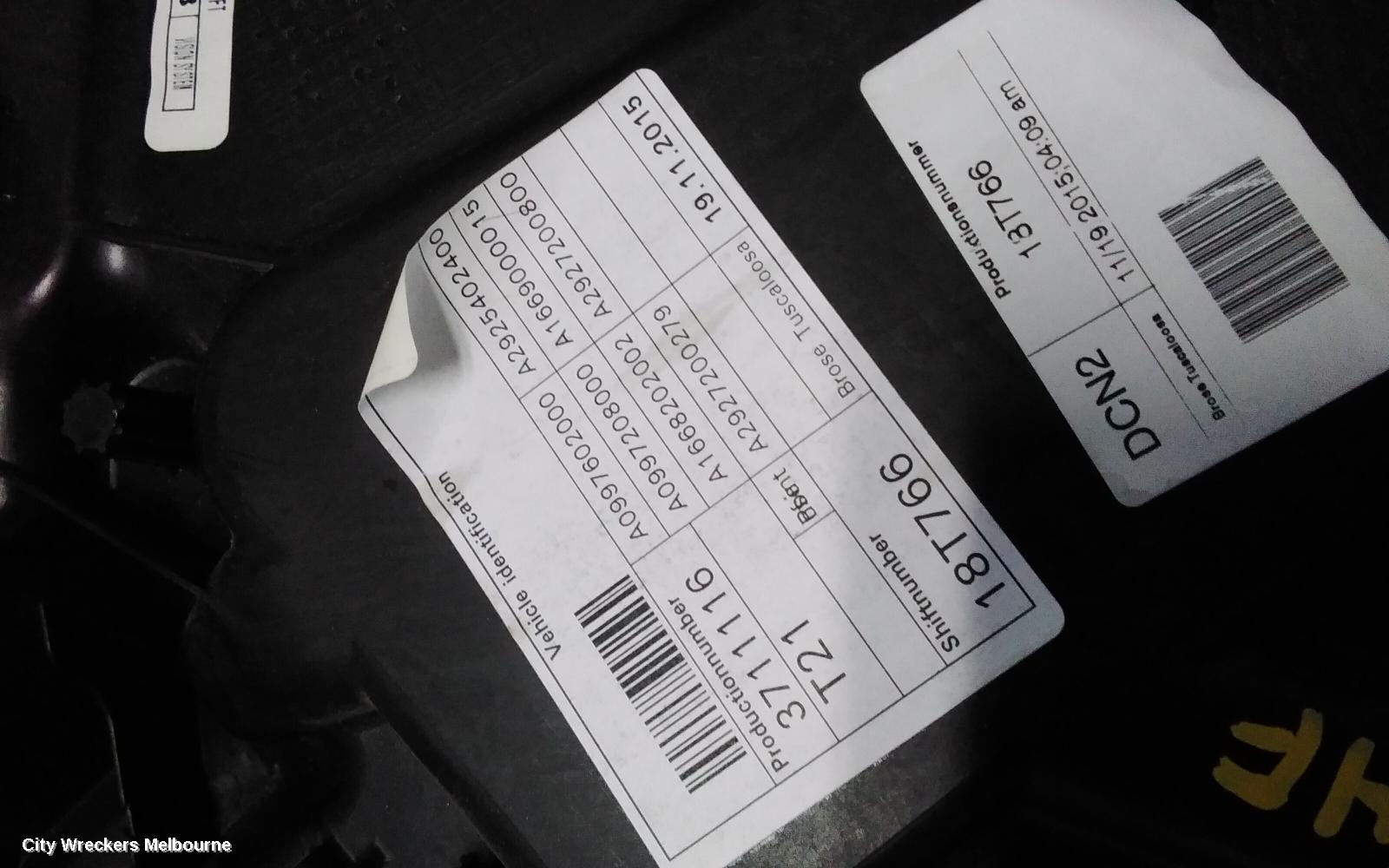 MERCEDES GLE CLASS RIGHT FRONT WINDOW REG/MOTOR, C292, DOOR REG ASSY (REG AND MOTOR), 06/2015 - 04/2019