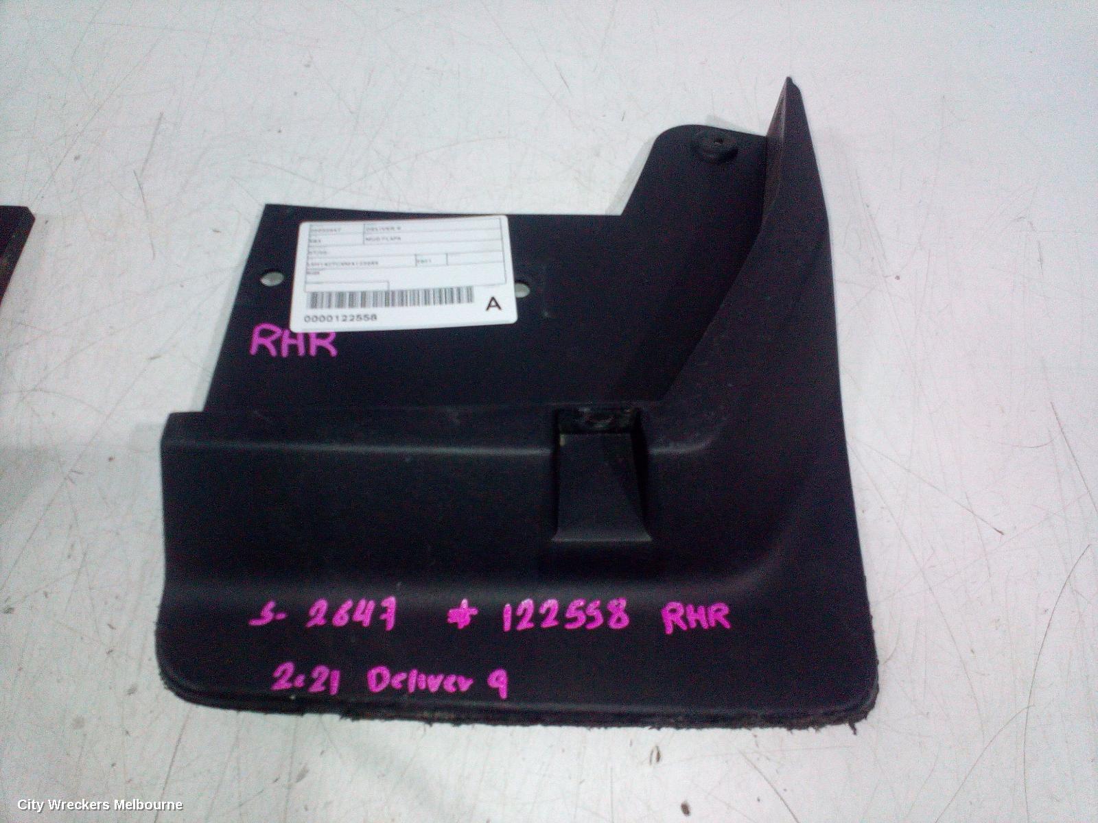 LDV DELIVER 9 MUD FLAPS, 07/2020 ONWARDS