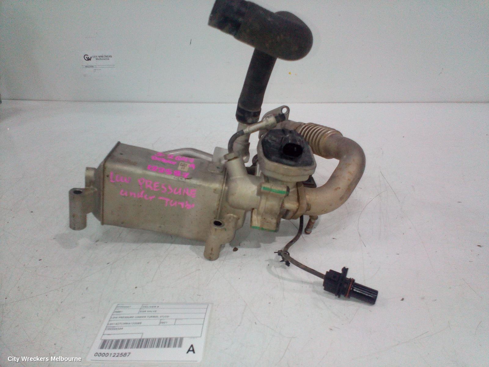 LDV DELIVER 9 EGR VALVE, LOW PRESSURE (UNDER TURBO), 07/2020 ONWARDS
