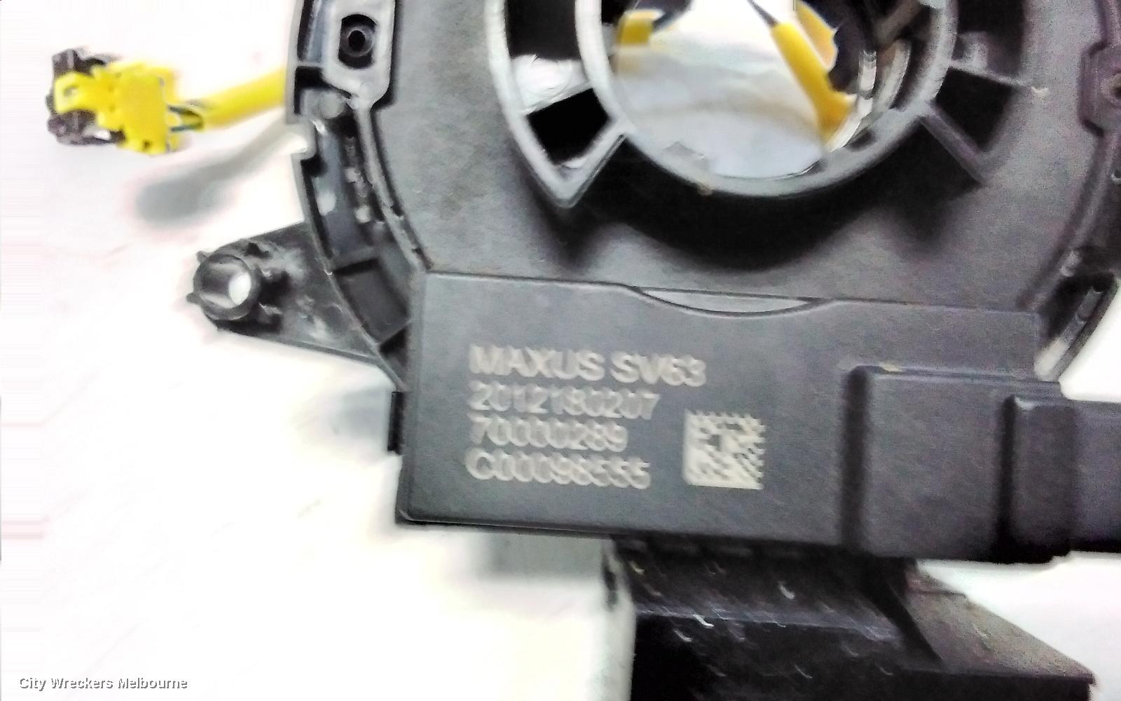 LDV DELIVER 9 AIRBAG MODULE/SENSOR, CLOCKSPRING, 07/2020 ONWARDS
