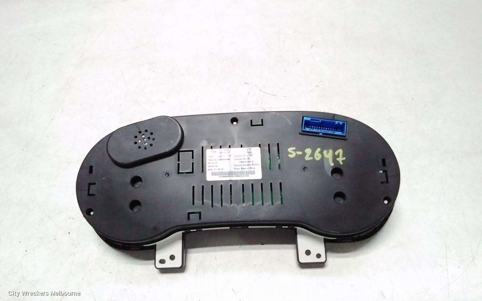 LDV DELIVER 9 INSTRUMENT CLUSTER, DISPLAY CLUSTER, AUTO T/M, 07/2020 ONWARDS