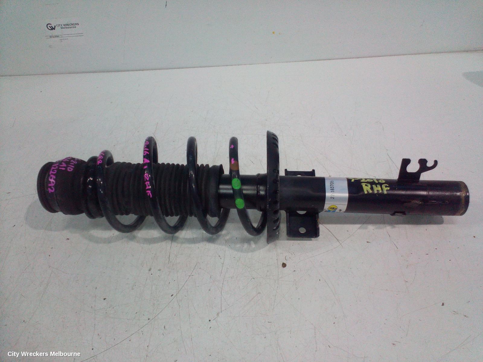 AUDI A1 RIGHT FRONT STRUT, 8X, 1.0/1.4, PETROL, 05/2015 - 10/2018