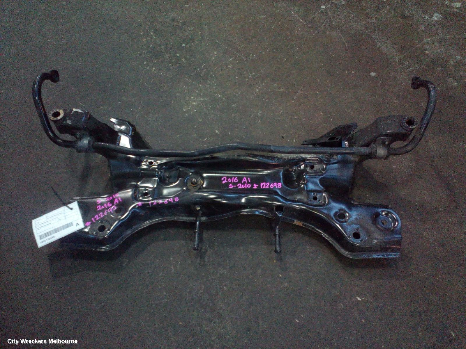 AUDI A1 FRT XMEMBER/CRADLE, 8X, CROSSMEMBER, 12/2010 - 10/2018