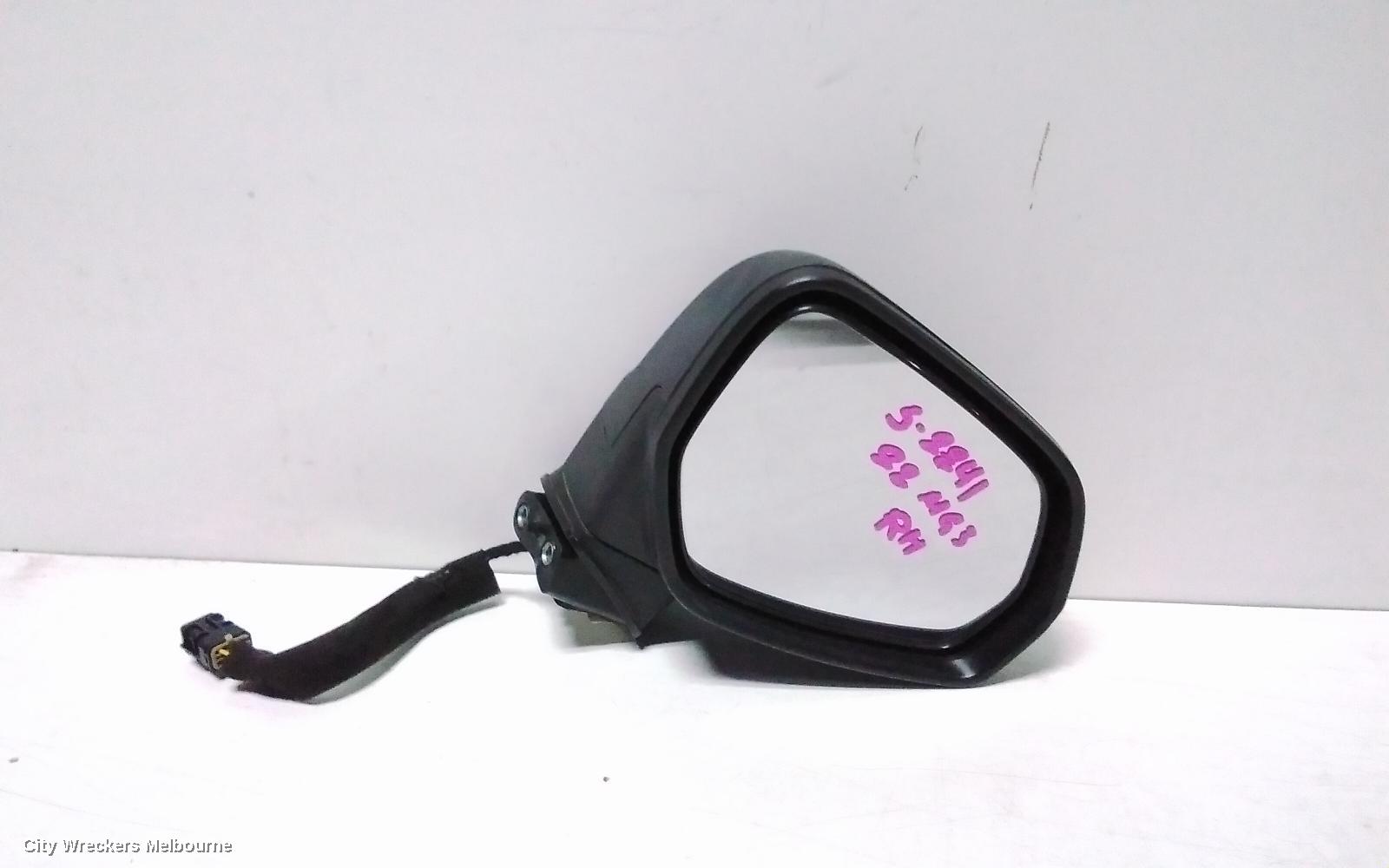 MG MG3 RIGHT DOOR MIRROR, SZP1, BLACK, 07/2016 ONWARDS