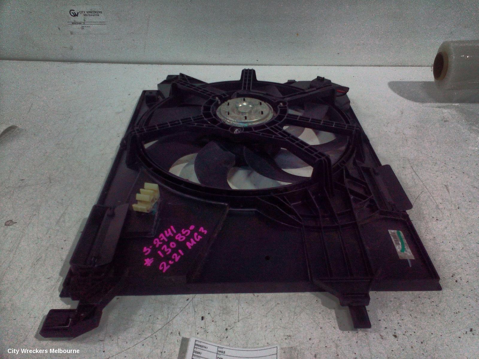 MG MG3 FAN, RADIATOR FAN, PETROL, 1.5, SZP1, 07/2016 ONWARDS