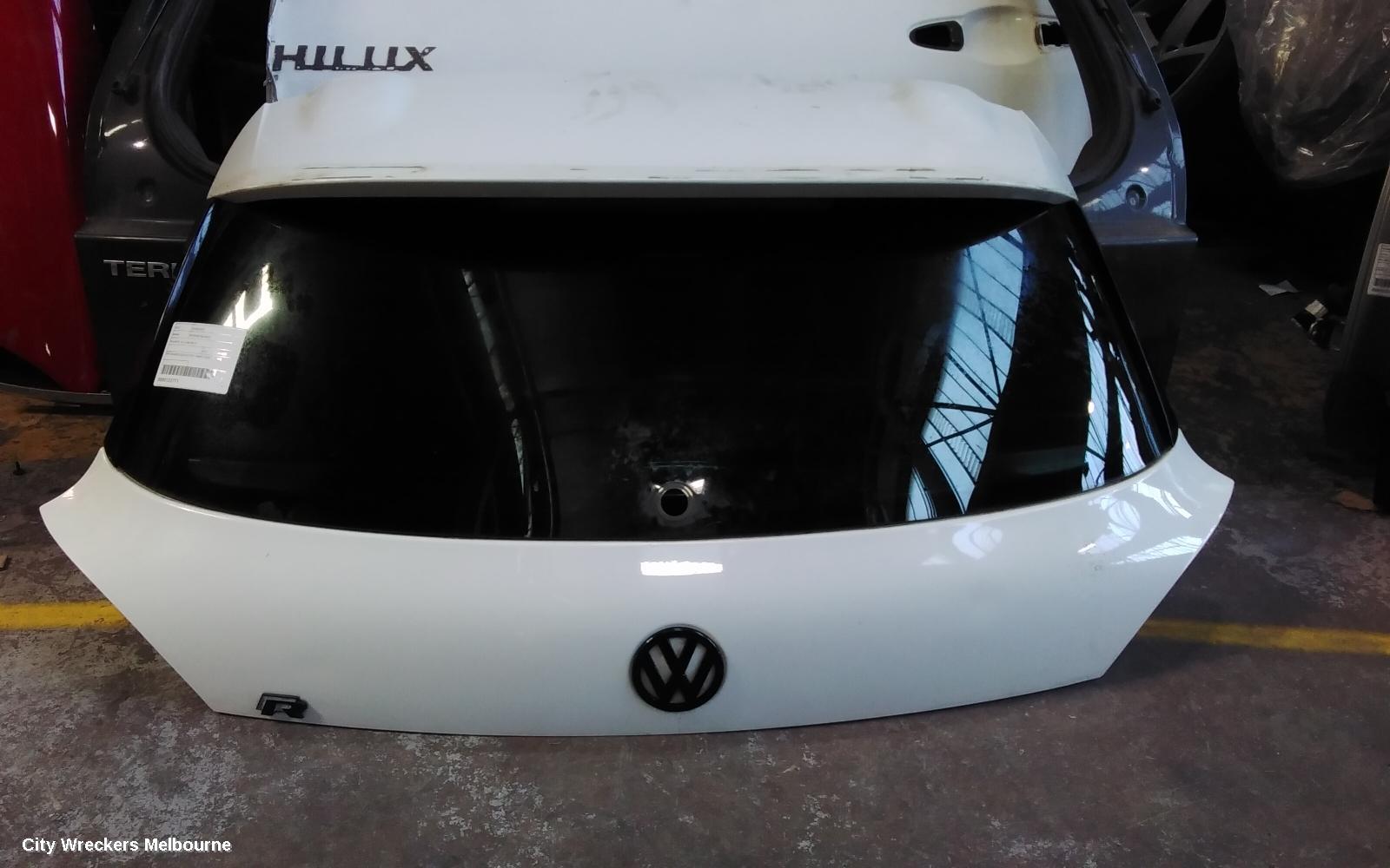 VOLKSWAGEN SCIROCCO BOOTLID/TAILGATE, TAILGATE, 1S, 12/2008 - 05/2014