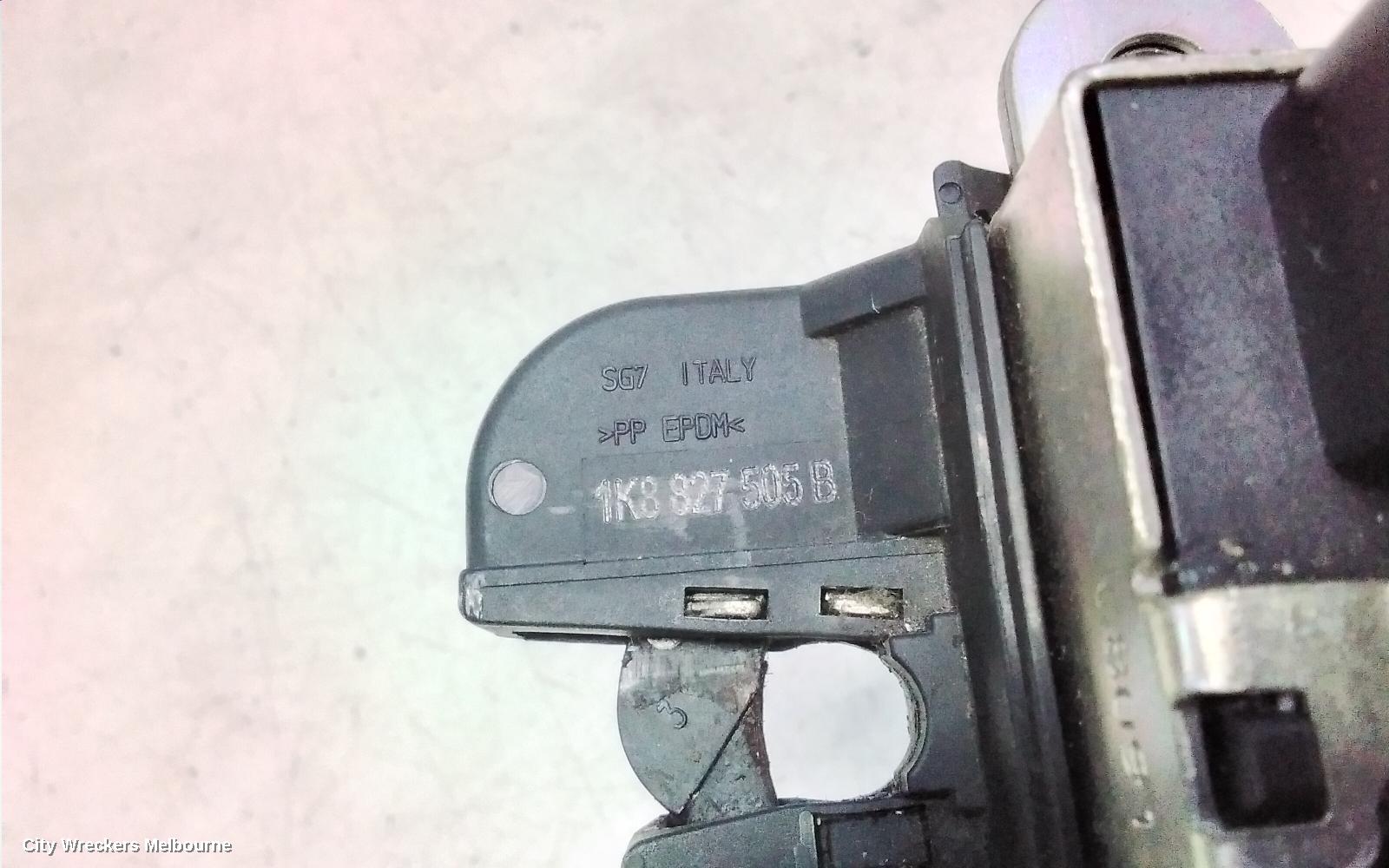 VOLKSWAGEN SCIROCCO DOOR/BOOT/GATE LOCK, TAILGATE LOCK, 1S, 12/2008 - 12/2017