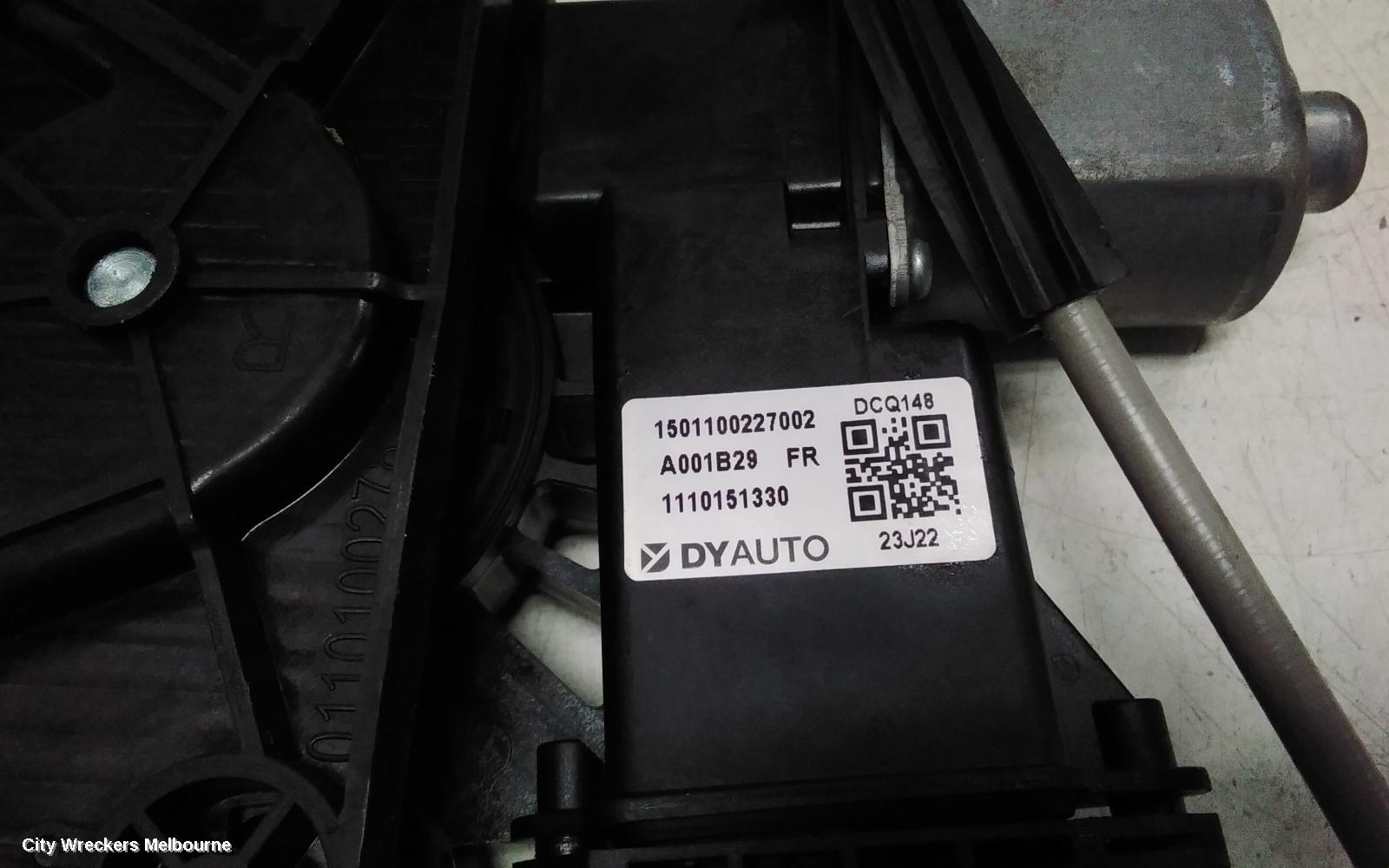 MG MG5 RIGHT FRONT WINDOW REG/MOTOR, AP32, 01/2023 ONWARDS