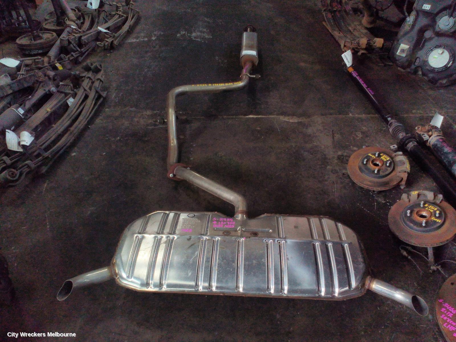MG MG5 EXHAUST SYSTEM, AP32, 01/2023 ONWARDS