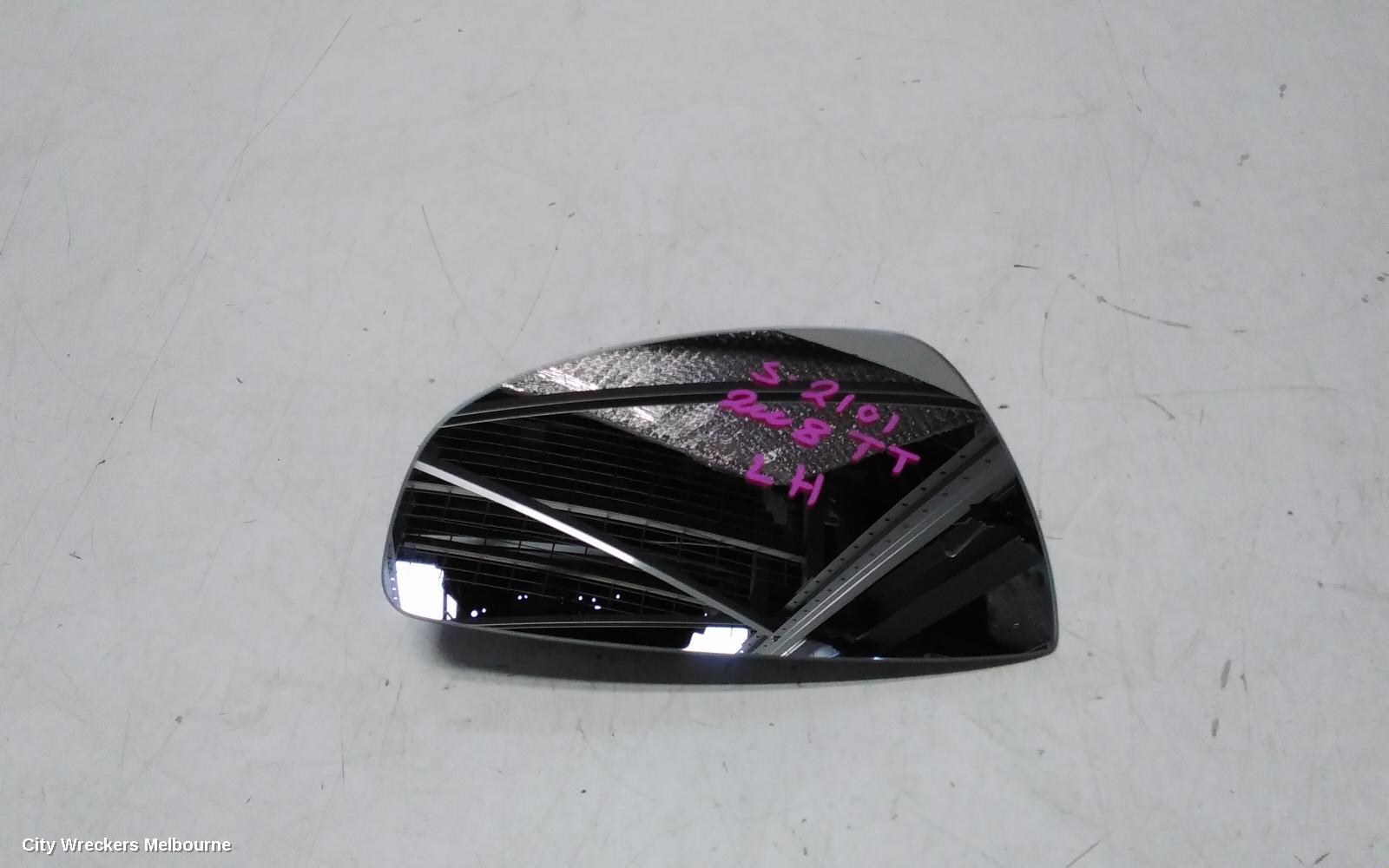 AUDI TT LEFT DOOR MIRROR, 8J, 09/2006 - 12/2014