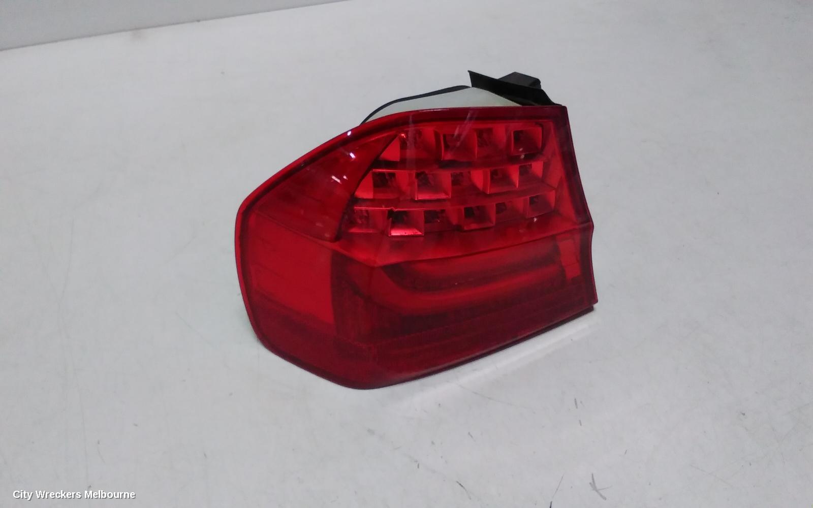BMW 3 SERIES LEFT TAILLIGHT, E90, SEDAN, LED TYPE, 11/2008 - 01/2012