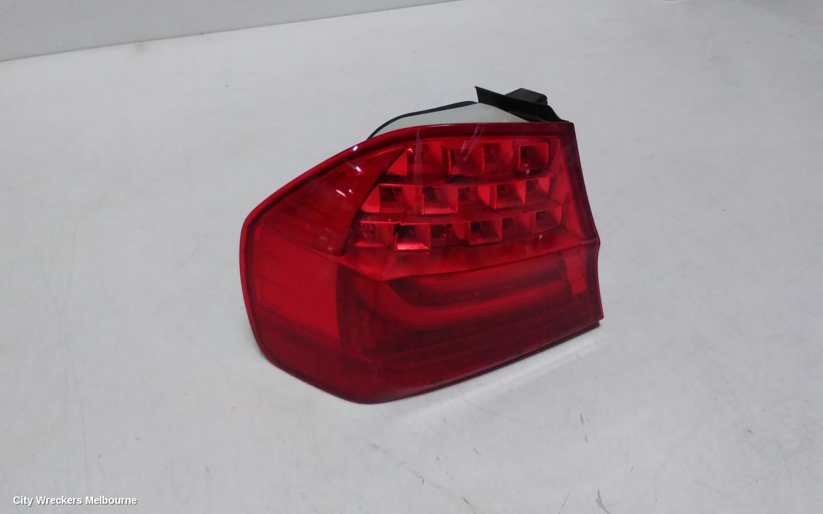 BMW 3 SERIES LEFT TAILLIGHT, E90, SEDAN, LED TYPE, 11/2008 - 01/2012