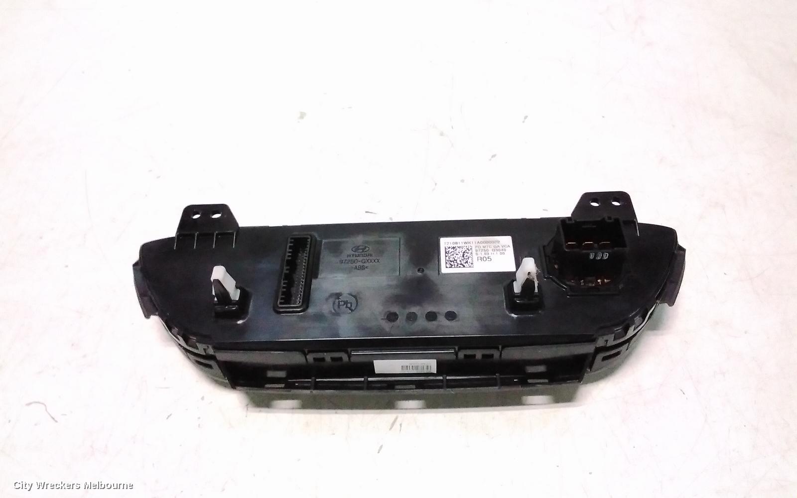 HYUNDAI I30 HEATER/AC CONTROLS, NON CLIMATE CONTROL TYPE, PD, 03/2017 ONWARDS