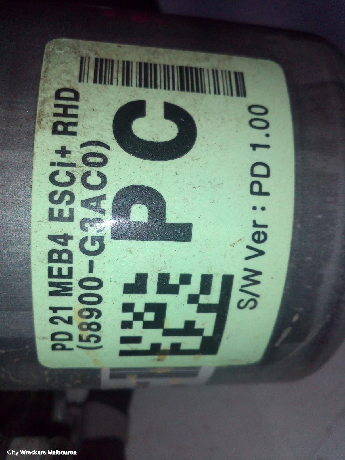 HYUNDAI I30 ABS PUMP/MODULATOR, P/N 58910G3AC0, PD, 03/2017 ONWARDS