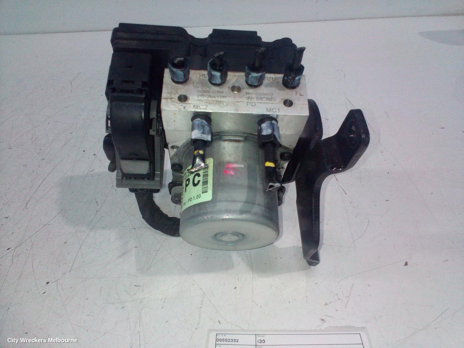 HYUNDAI I30 ABS PUMP/MODULATOR, P/N 58910G3AC0, PD, 03/2017 ONWARDS