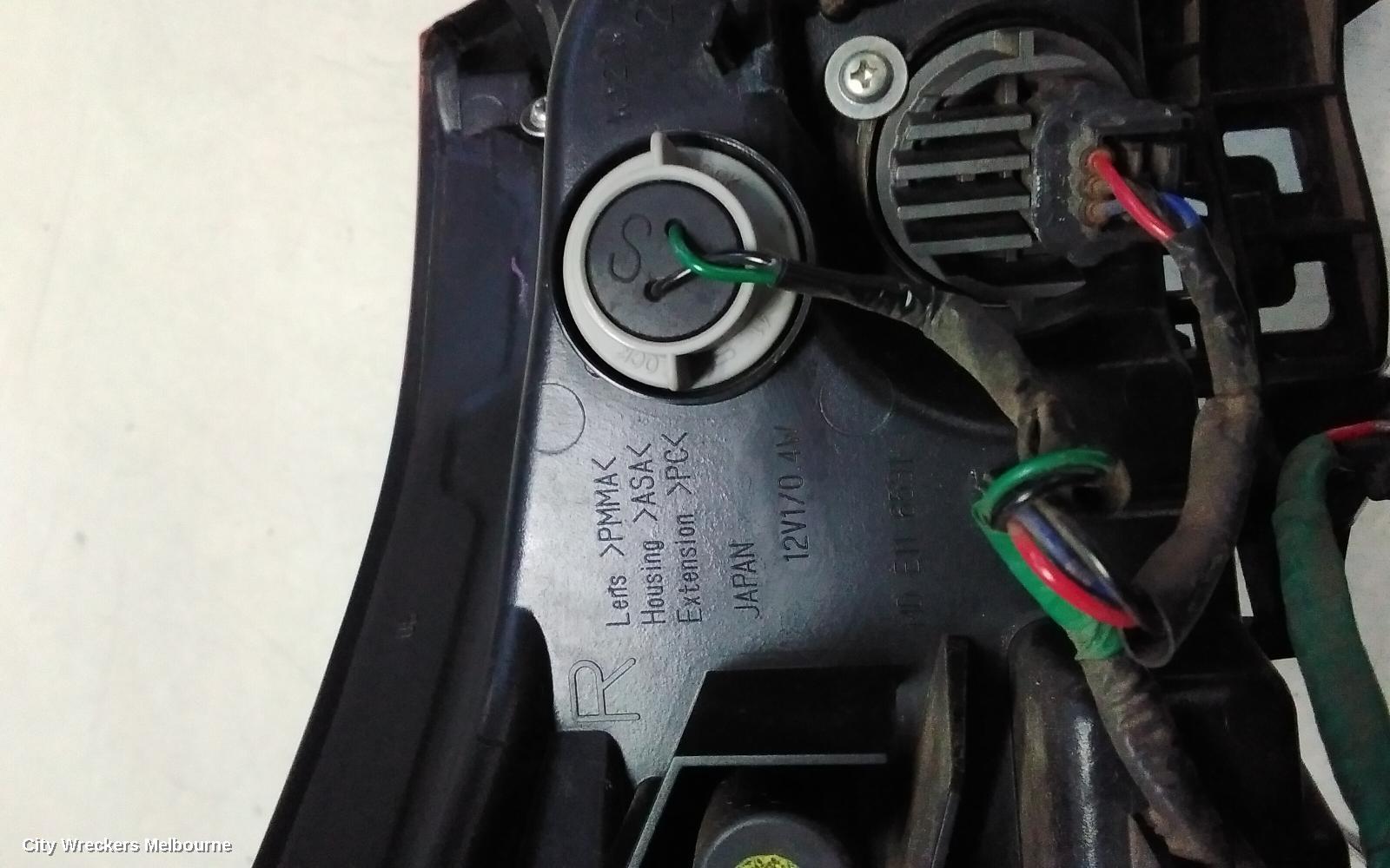 TOYOTA CAMRY RIGHT TAILLIGHT, XV70, IN BODY, HALOGEN TYPE, 09/2017 - 01/2021