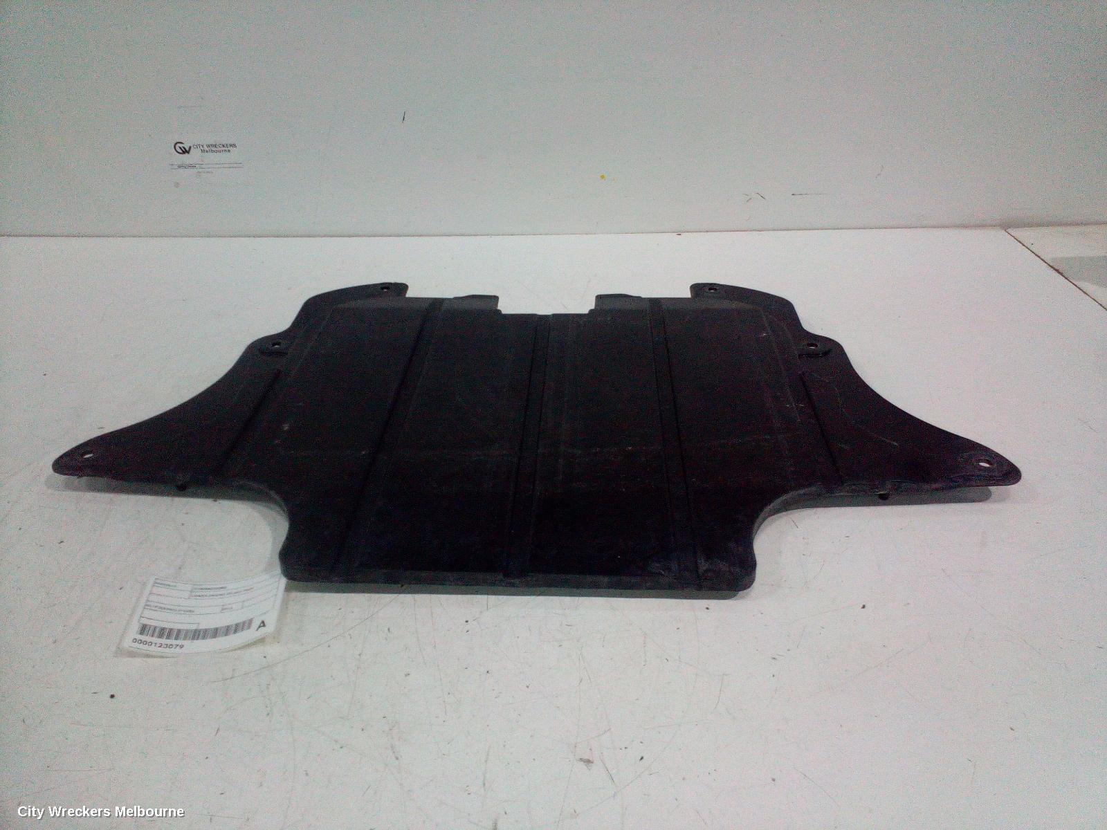 HOLDEN COMMODORE LOWER ENGINE SPLASH TRAY, VF, REAR ENGINE UNDERCOVER, 05/2013 - 12/2017