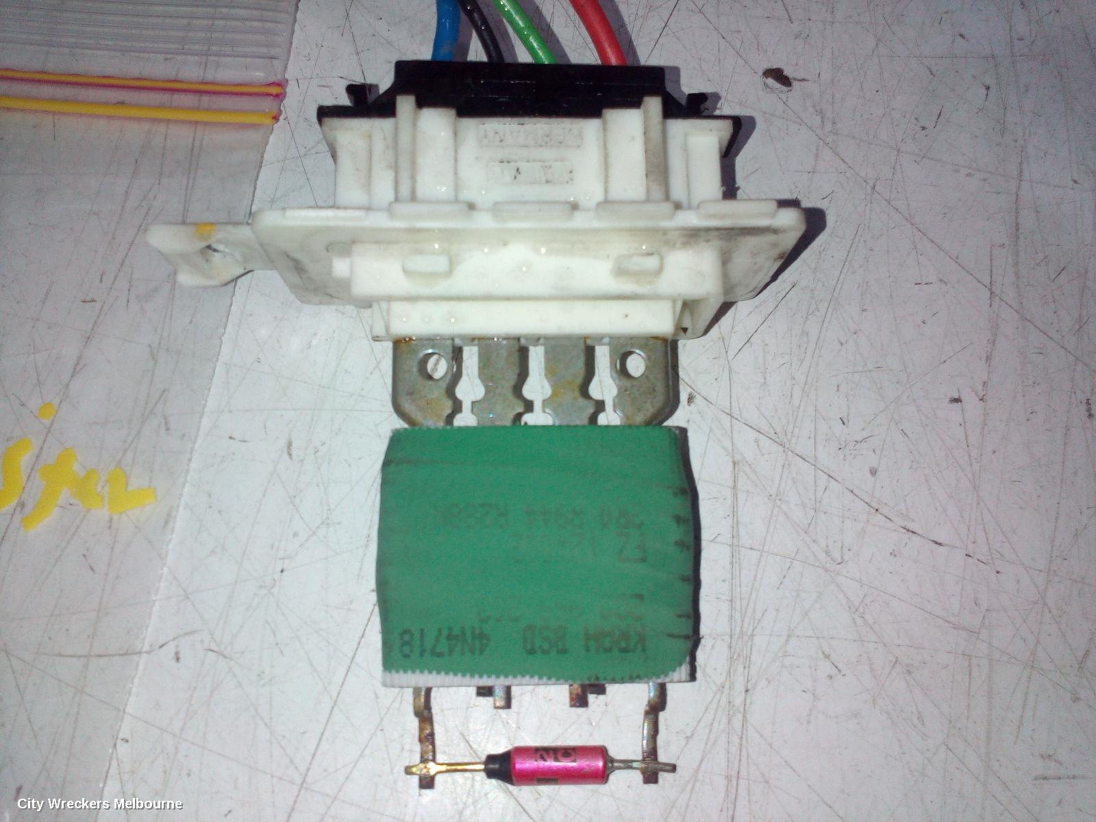 VOLKSWAGEN POLO FAN SPEED RESISTOR, NON CLIMATE CONTROL, P/N 2Q0959263, AW-AE, 09/2017 ONWARDS
