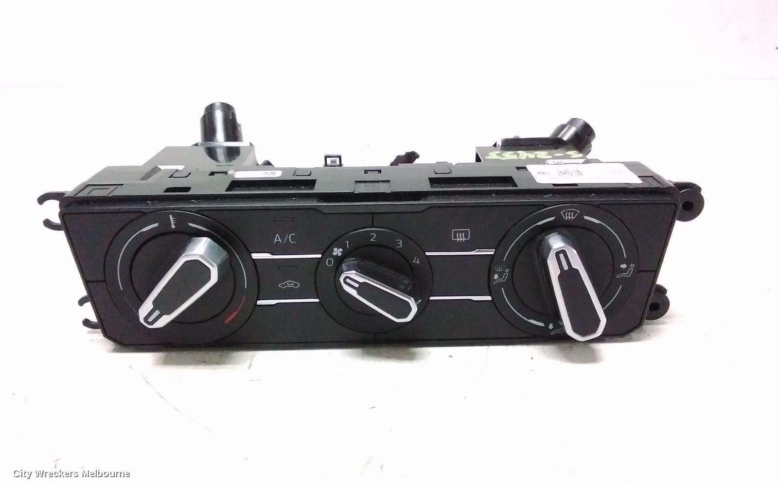 VOLKSWAGEN POLO HEATER/AC CONTROLS, NON CLIMATE CONTROL TYPE, AW-AE, 09/2017 ONWARDS