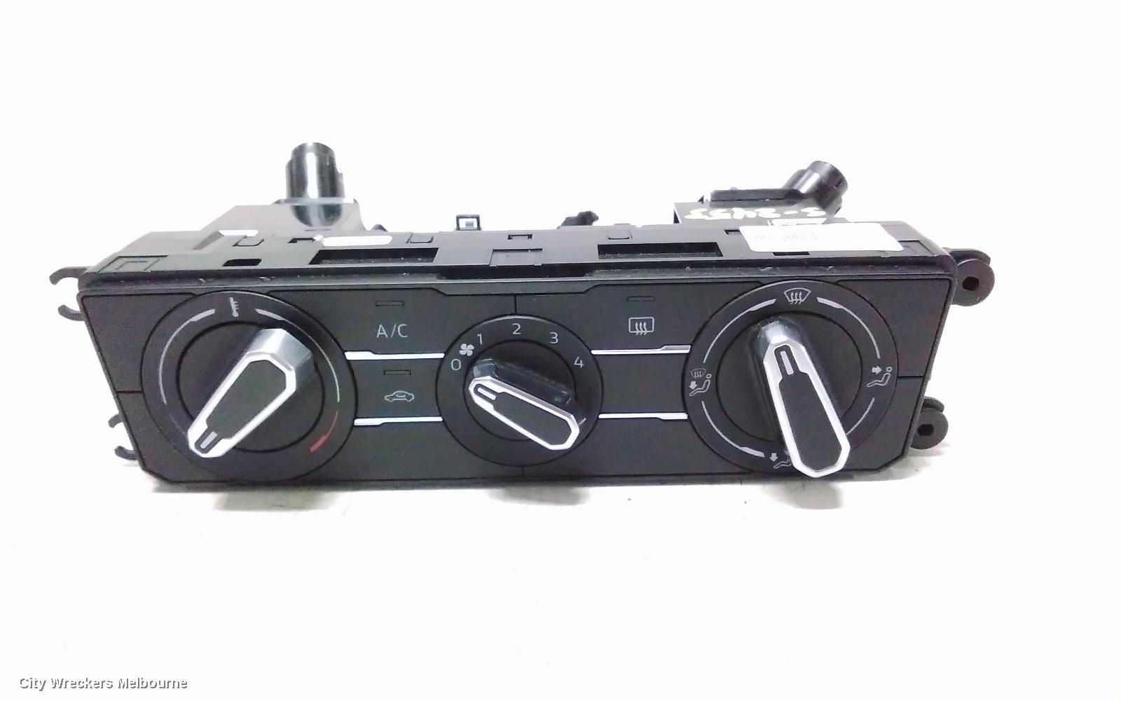 VOLKSWAGEN POLO HEATER/AC CONTROLS, NON CLIMATE CONTROL TYPE, AW-AE, 09/2017 ONWARDS