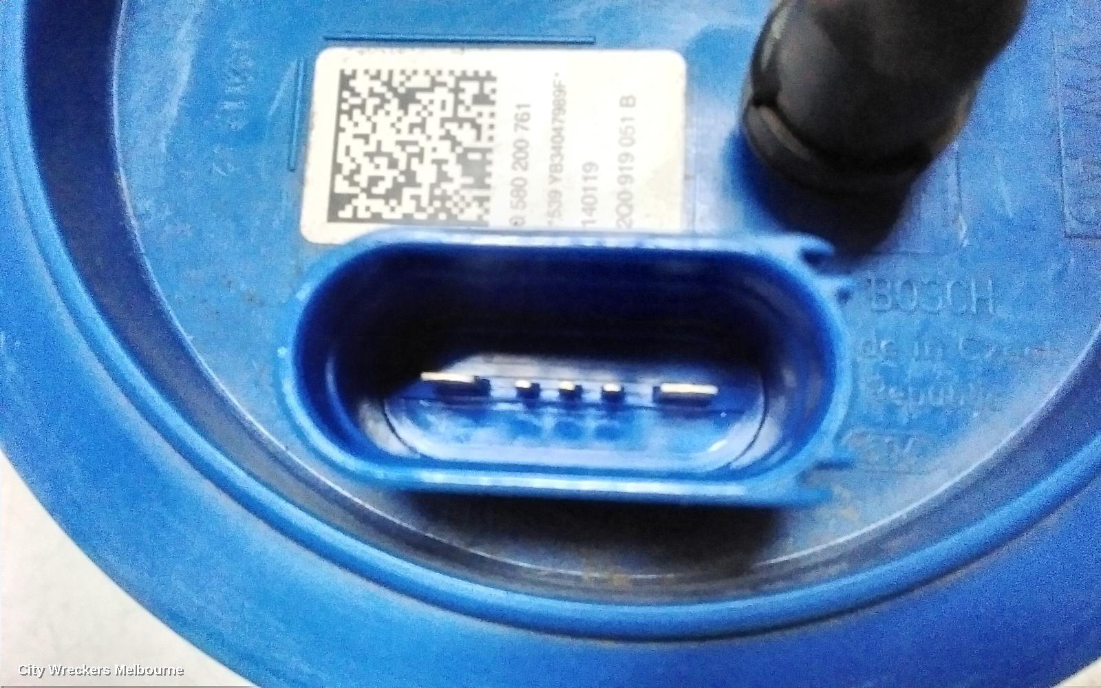 VOLKSWAGEN POLO FUEL PUMP, PETROL, 1.0, CHZJ/CHZL/DKJA CODE, IN TANK (PUMP & SENDER), AW, 09/2017 ONWARDS