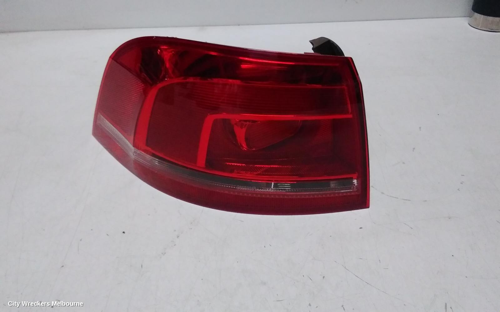VOLKSWAGEN PASSAT LEFT TAILLIGHT, 3C/MK6 B7, ALLTRACK/WAGON, NON LED TYPE, 09/2010 - 05/2015