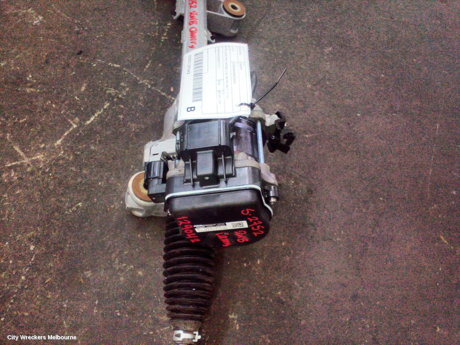 TOYOTA CAMRY STEERING BOX/RACK, XV70, ELECTRIC, PETROL, 2.5, 2AR-FE, 09/2017 - 01/2021