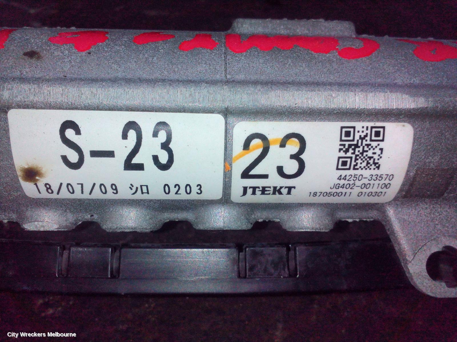 TOYOTA CAMRY STEERING BOX/RACK, XV70, ELECTRIC, PETROL, 2.5, 2AR-FE, 09/2017 - 01/2021