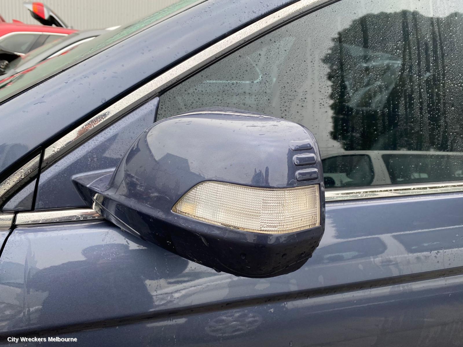 HONDA CRV RIGHT DOOR MIRROR, RE, ELECT ADJ, POWER FOLD, COLOUR CODED, 03/2007 - 10/2012