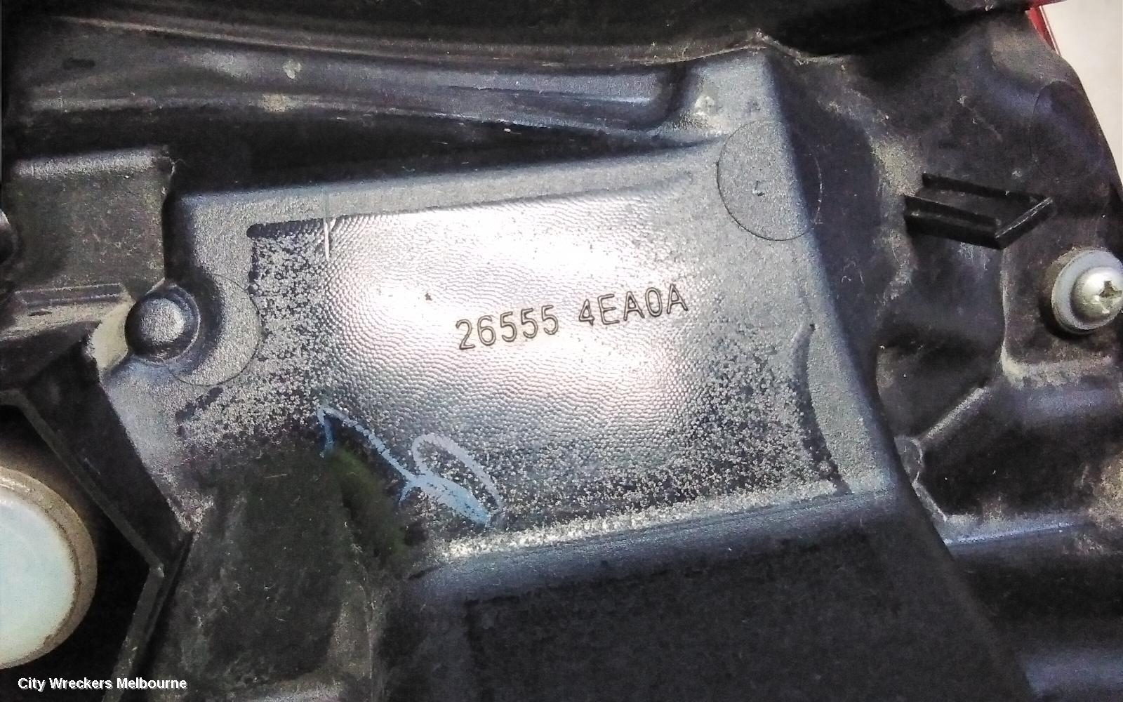 NISSAN QASHQAI LEFT TAILLIGHT, J11, 12/2013 - 06/2017