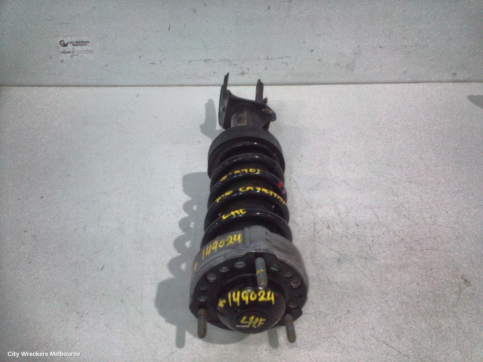 PORSCHE CAYENNE LEFT FRONT STRUT, 92A, STANDARD TYPE, 07/2010 - 04/2018
