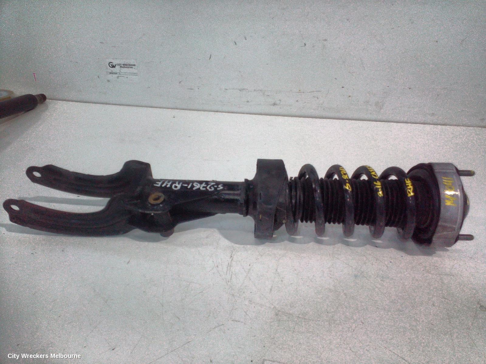 PORSCHE CAYENNE RIGHT FRONT STRUT, 92A, STANDARD TYPE, 07/2010 - 04/2018