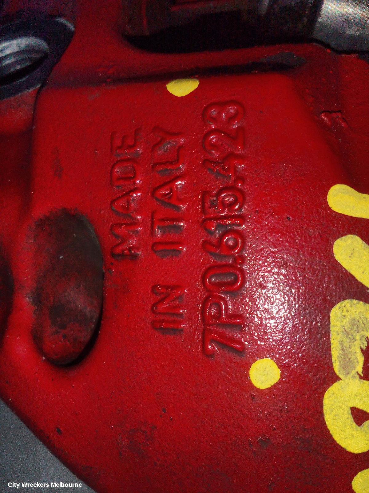 PORSCHE CAYENNE CALIPER, LH REAR, RED, 92A, 07/2010 - 04/2018